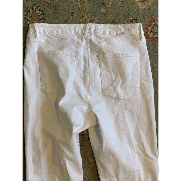 Good American White Boot Cut NWT Jeans, Size 16 - Picture 4 of 5